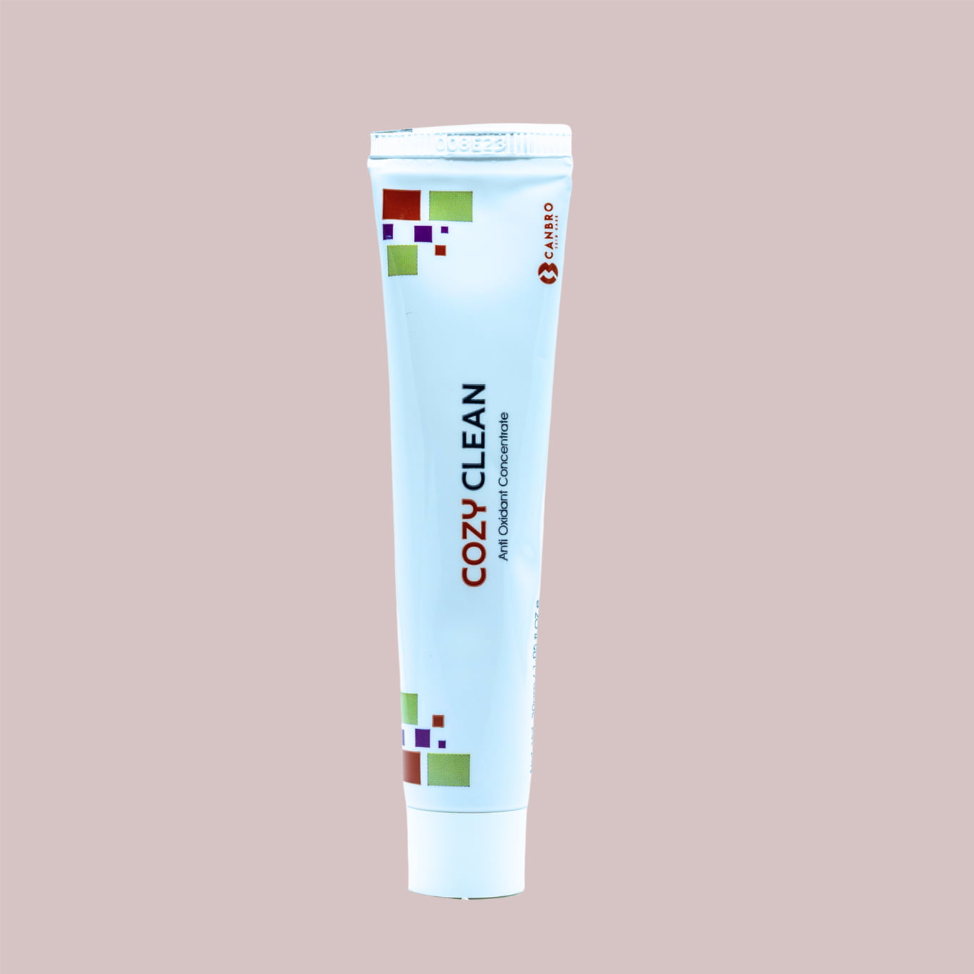 CozyClean tube cream display